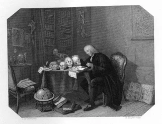 Petrus Camper, anatomista, antropologo e naturalista olandese, c1870