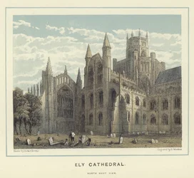 Cattedrale di Ely, vista nord-ovest