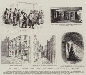 La casa di Little Dorrit, la vecchia prigione di Marshalsea, Southwark