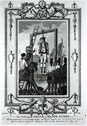La sfortunata morte del maggiore Andre, aiutante generale dell