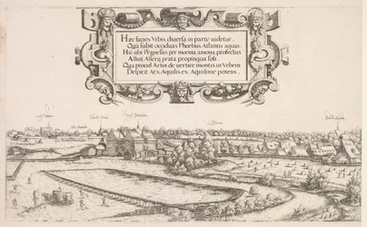 Vista panoramica di Norimberga: Parte sinistra