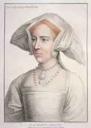 Maria Tudor (1516-58) inciso da Francesco Bartolozzi (1727-1815)