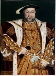 Ritratto di Enrico VIII - da A.P. Holbein, ca. 1543