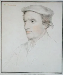 Ritratto di Philip Melanchton (1497-1560) inciso da Francesco Bartolozzi (1727-1815) 1792