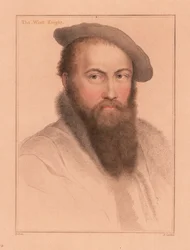 Sir Thomas Wyatt, ambasciatore e poeta inglese (1812) (incisione)