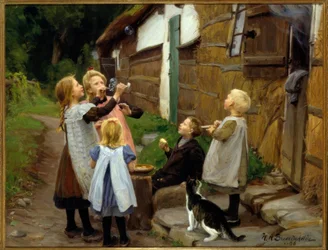 H.A.Brendekilde, bolle di sapone