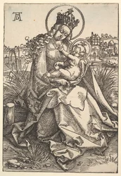 La Vergine sulla Riva Erbosa, 1505