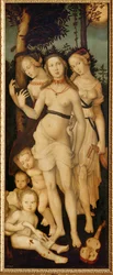 Armonia, o le tre grazie (dipinto su tavola)