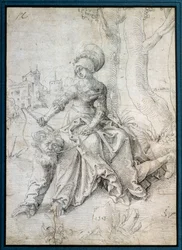 La donna che cavalca l