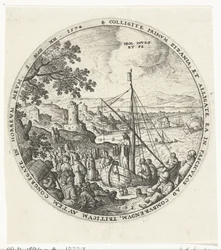 Cristo predica sulla riva del lago (Onkruid onder de tarwe)