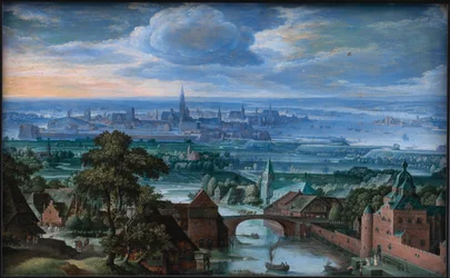 Paesaggio con vista su Anversa
