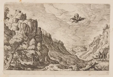 Piastra 13, da Paesaggi con scene dell