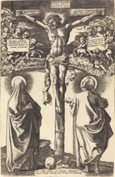 Cristo sulla croce con la Vergine e San Giovanni