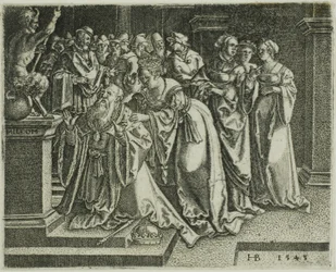Salomone adora gli idoli
