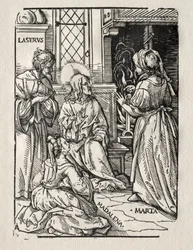 Cristo nella casa di Lazzaro, 1510