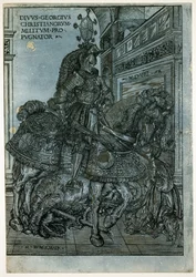 San Giorgio a cavallo, 1508 (xilografia a chiaroscuro)