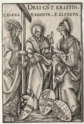 Le tre eroine cristiane: Sante Elena, Brigida ed Elisabetta