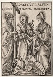 Le tre eroine cristiane: Sante Elena, Brigida ed Elisabetta
