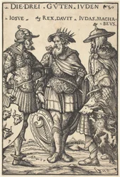 Giosuè, Davide e Giuda Maccabeo