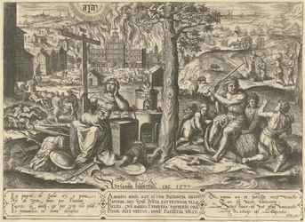 Pazienza nelle avversità (serie Allegorieën over armoede en rijkdom)