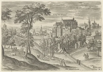 Veduta del Palazzo di Bruxelles