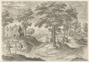 Vista sulla lebbrosario di Scheut
