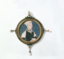 Jane Small, precedentemente conosciuta come Mrs. Robert Pemberton, c.1540 (dettaglio)