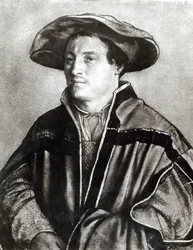 Ritratto di un uomo con cappello rosso, c.1530