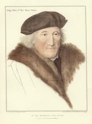 Sir John More, padre di Sir Thomas More (acquaforte)