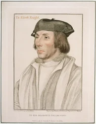 Sir Thomas Elyot (c.1490-1546) inciso da Francesco Bartolozzi, 1794