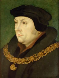 Lord Cromwell, indossando l