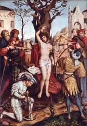 Martirio di San Sebastiano, di Hans Holbein il Vecchio (ca 1465-1524)