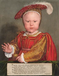 Edoardo VI da bambino