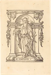 San Paolo con Libro e Spada