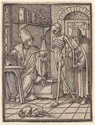 Il dottore (o medico), da "La danza della morte"