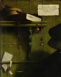 Il mercante Georg Gisze (dettaglio)