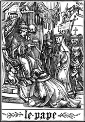 Il Papa visitato dalla Morte, 1538