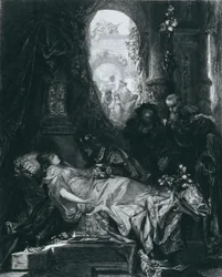 Giulia Capuleti apparentemente morta