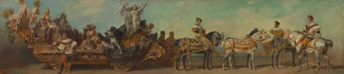 Progetto per il corteo festivo del 1879 - L