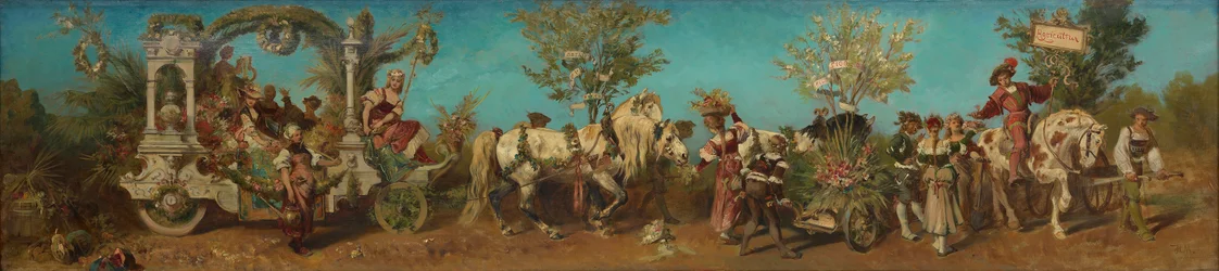 Progetto per il corteo festivo del 1879 - L