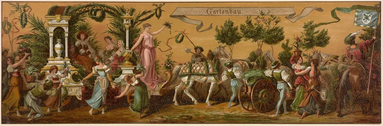Processione di Hans Makart della città di Vienna