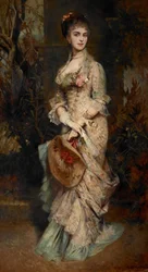 Ritratto di Hanna Klinkosch (1849-1925), dal 1890 Principessa von Liechtenstein per matrimonio