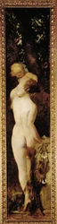 Touch - dalla serie Die fuenf Sinne (olio su tela)