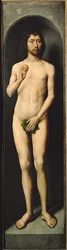 Adam (olio su legno di quercia)
