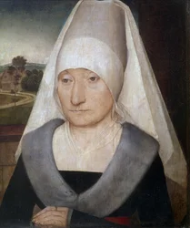 Una signora anziana