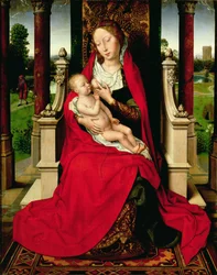Madonna col Bambino in trono, c.1492-94