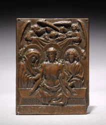 Il Cristo morto sostenuto dalla Vergine Maria e San Giovanni, 1427-1467