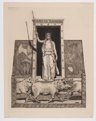 Danese: Circe trasforma gli uomini di Odisseo in maiali