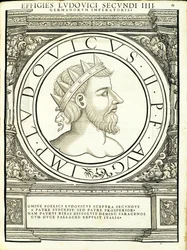 Ludovico II, illustrazione da 