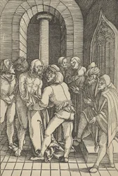 Cristo spogliato, da Speculum passionis domini nostri Ihesu Christi